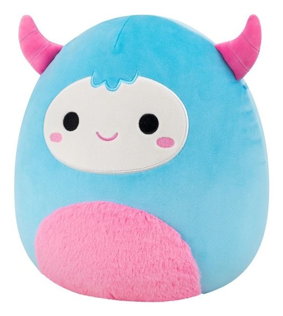 Squishmallows - Peluche ufficiale Jazwares, Yeti 30 cm, super morbido e coccoloso
