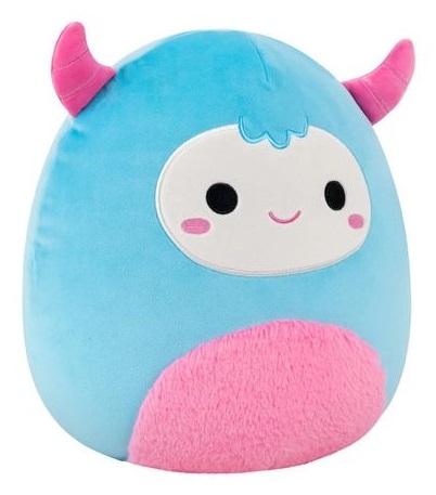 Squishmallows - Peluche ufficiale Jazwares, Yeti 30 cm, super morbido e coccoloso