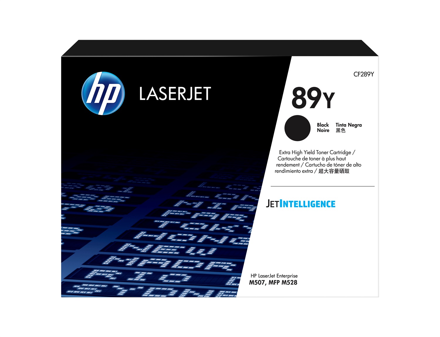 HP Toner Nero Originale CF289Y 89Y - Ad Altissima Capacità, Fino a 20.000 Pagine, Compatibile con LaserJet Enterprise M507 e MFP M528