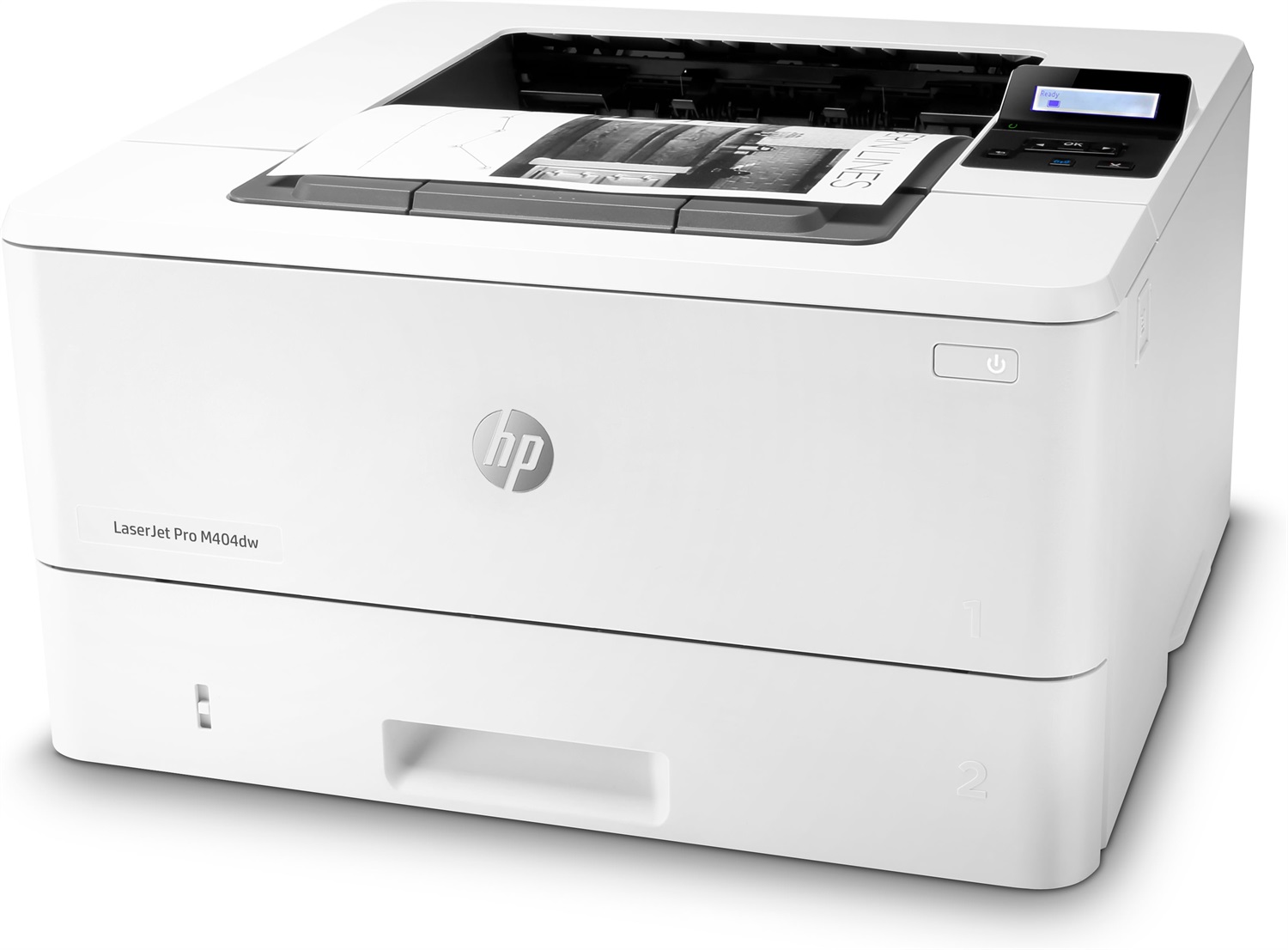 HP LaserJet Pro M404dw - Stampante Laser Monocromatica, Fronte e Retro Automatico, Wireless, Velocità Fino a 40 ppm