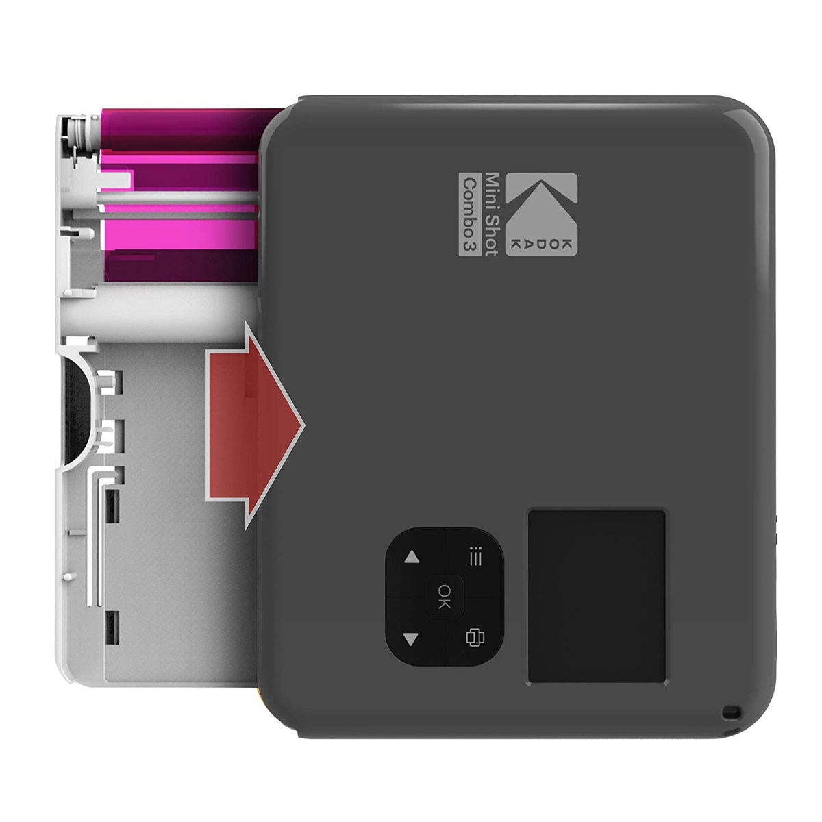 KODAK Cartuccia Istantanea per Mini Shot Combo e Mini 3 - 30 Foto 7,6x7,6 cm con Tecnologia 4Pass