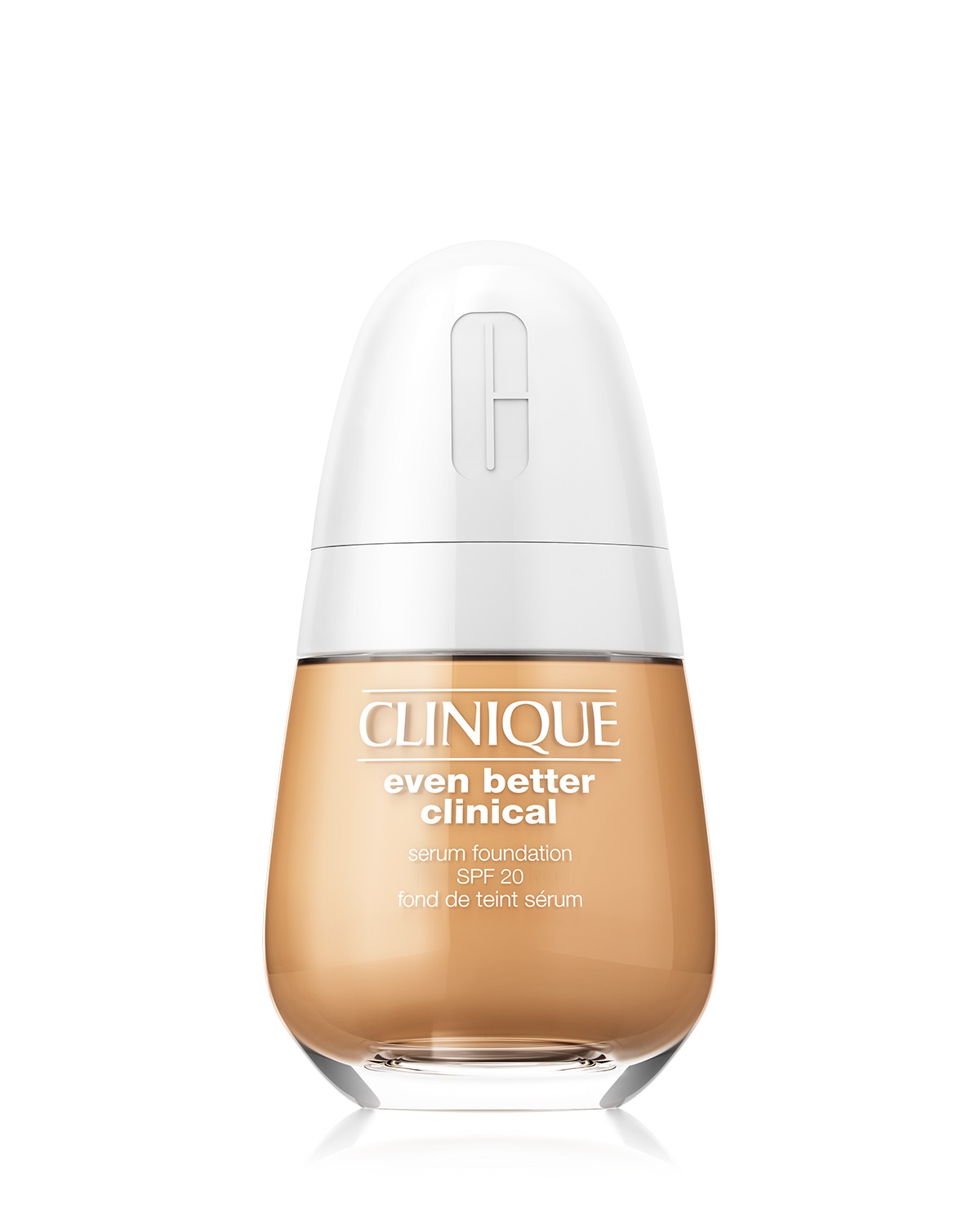 Clinique Even Better Clinical Serum Foundation SPF20 CN 58 Honey 30ml - Fondotinta Liquido Idratante con Tecnologia a 3 Sieri