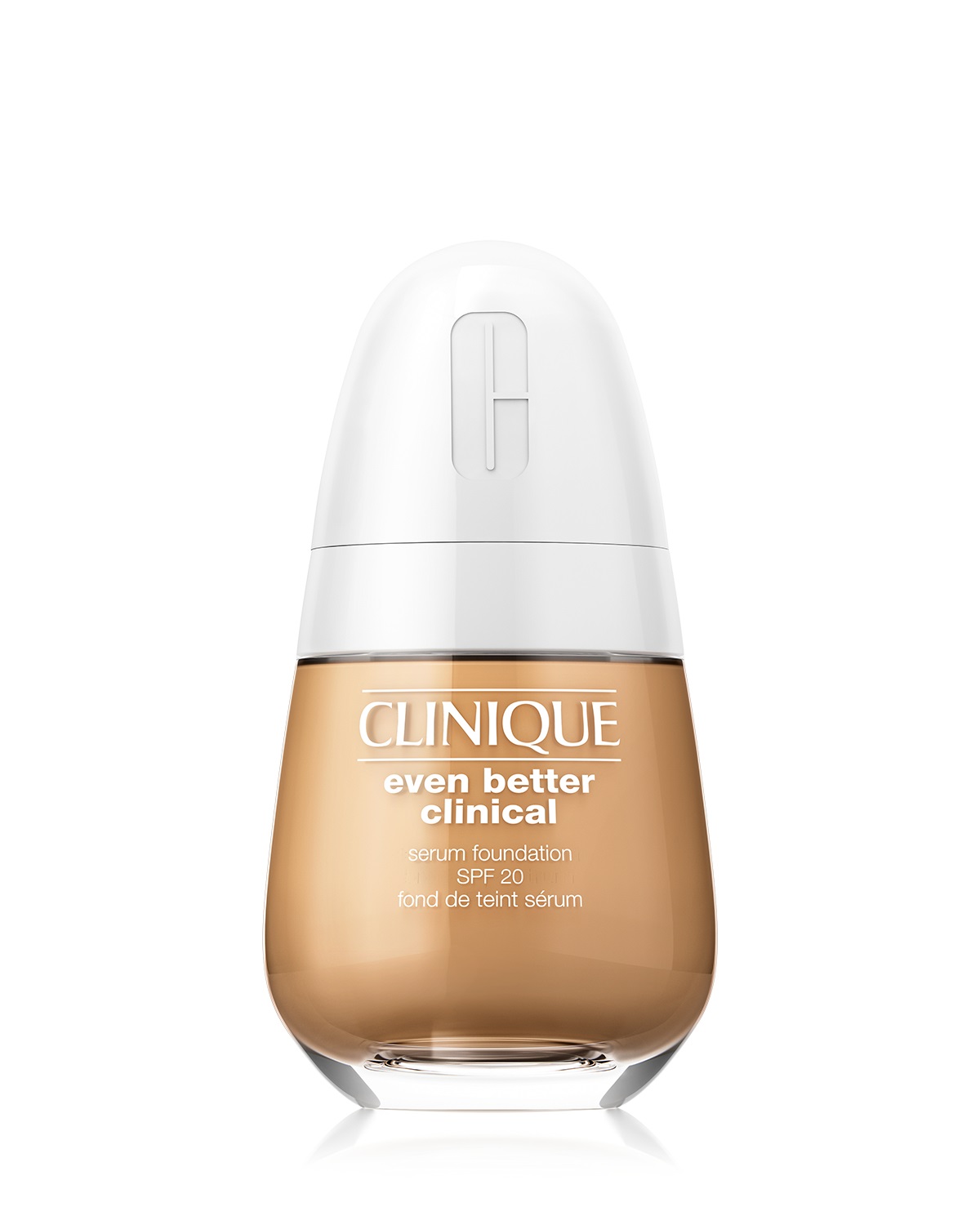 Clinique Even Better Clinical Serum Foundation SPF20 CN 74 Beige 30ml - Fondotinta Idratante con Tecnologia a 3 Sieri