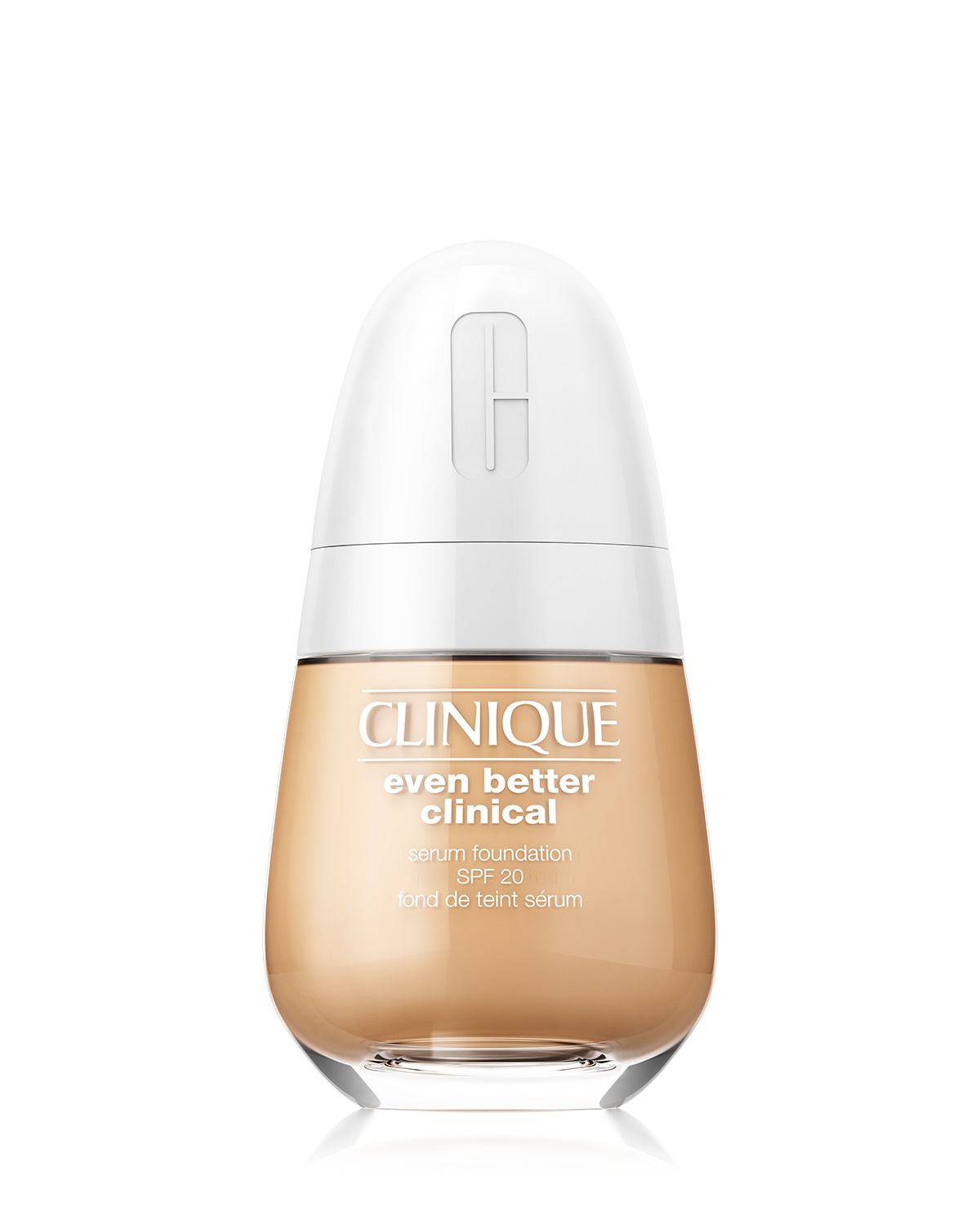 Clinique Even Better Clinical Serum Foundation SPF20 WN 38 Stone 30ml - Fondotinta Liquido con Tecnologia di 3 Sieri, Acido Ialuronico, Acido Salicilico e Vitamina C
