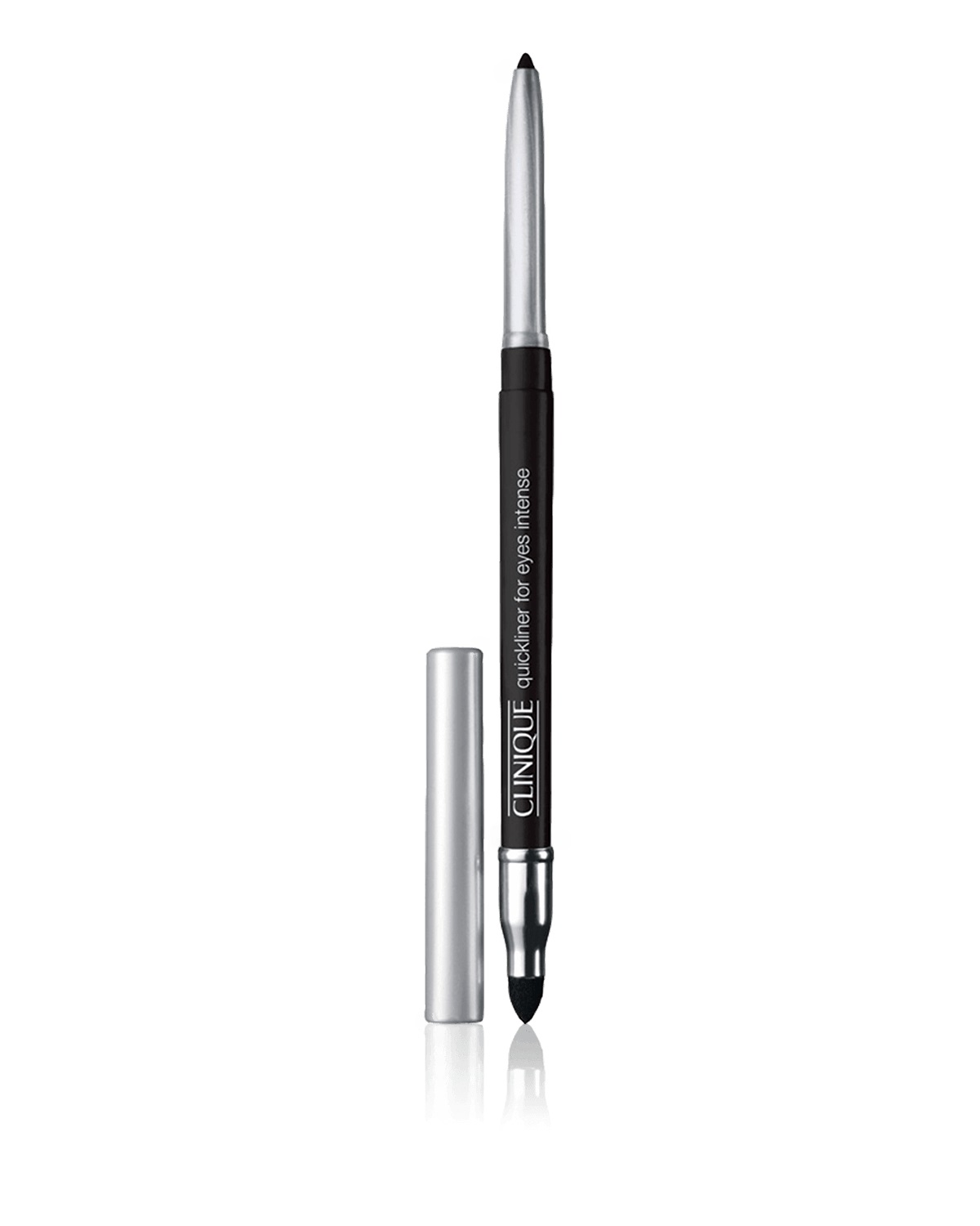 Clinique Quickliner For Eyes Intense - Matita Occhi Automatica 09 Intense Ebony, Effetto Khol, 0,25 g - 0,28 g