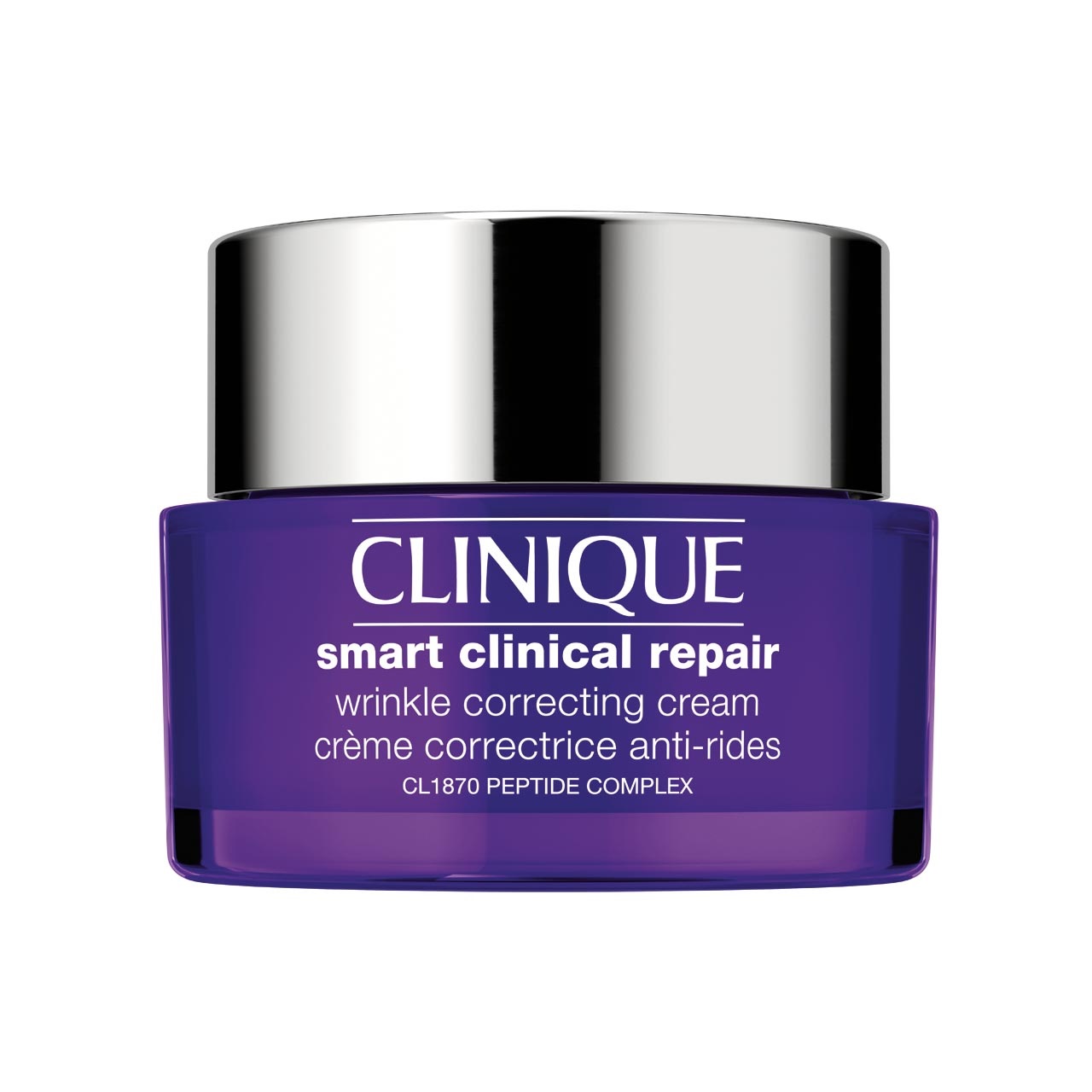 Clinique Smart Clinical Repair™ Wrinkle Correcting Cream All Skin Types 50 ml - Crema antirughe leggera, idratante e nutriente per una pelle levigata e giovane