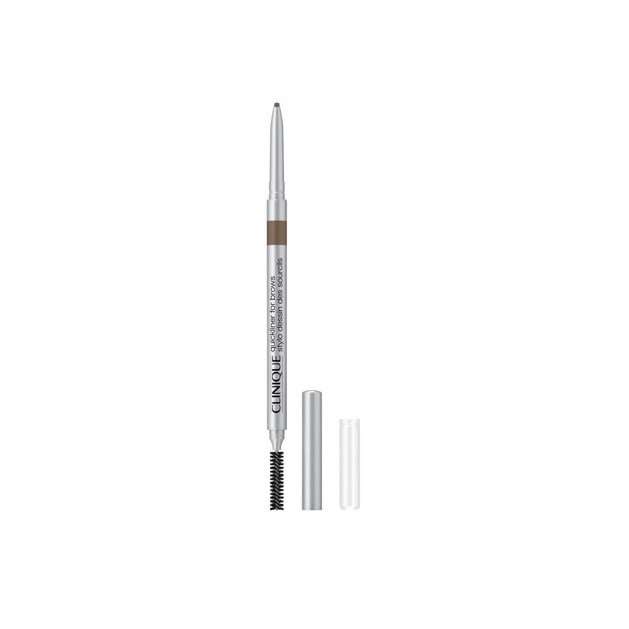 Clinique Quickliner For Brows - Matita per Sopracciglia Soft Chestnut 0.08g, Lunga Durata, Applicatore Ultra Sottile