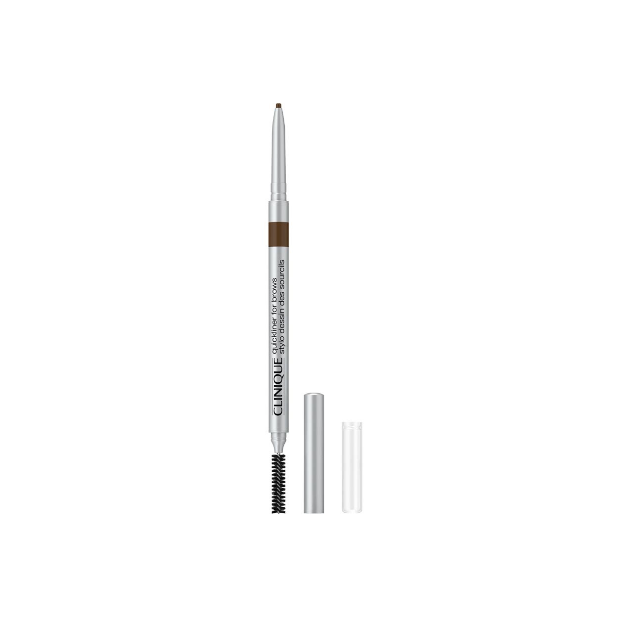 Clinique Quickliner For Brows - Matita per Sopracciglia Dark Espresso 0.08g, Lunga Durata, Applicatore Ultra Sottile