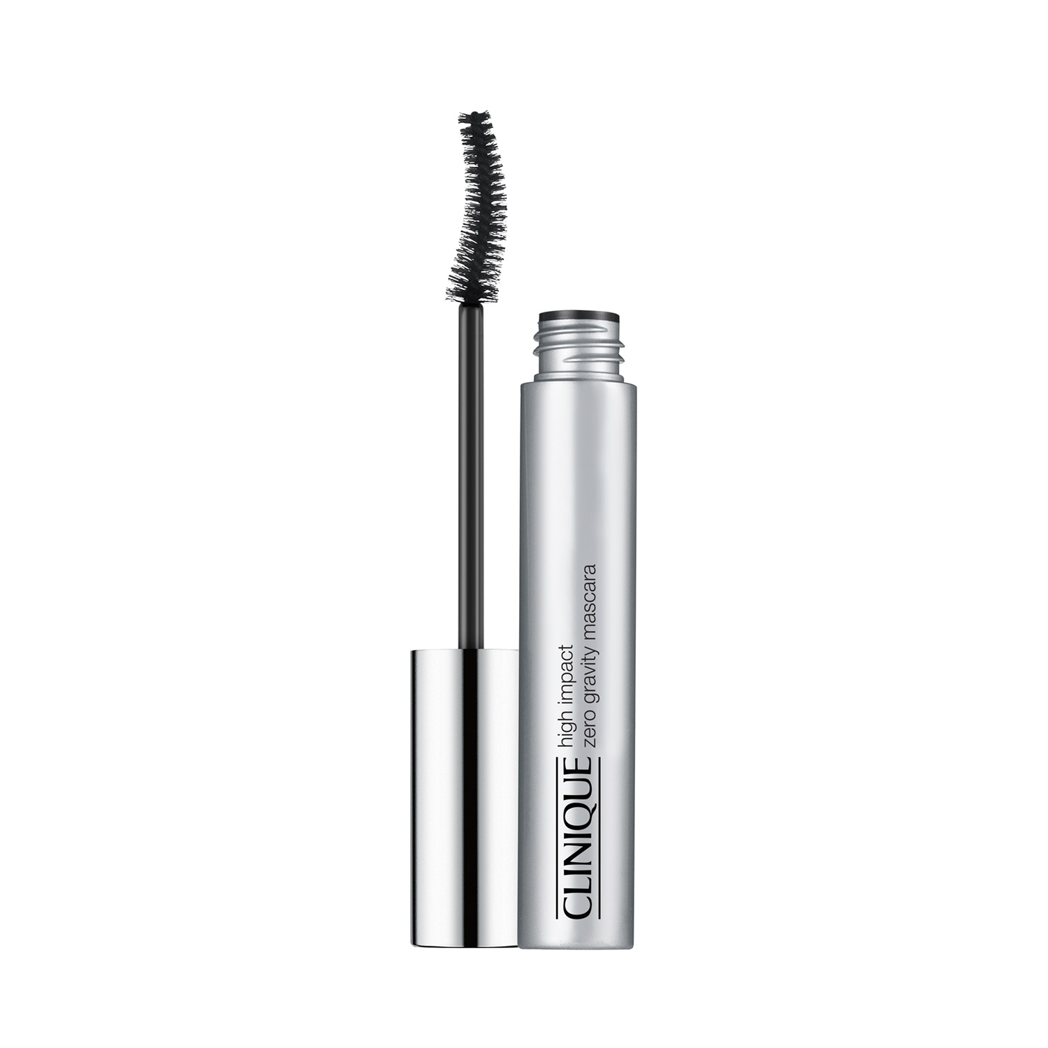 Clinique High Impact Zero Gravity Mascara 8 ml - Mascara Nero a Lunga Tenuta per Lunghezza, Volume e Curvatura delle Ciglia