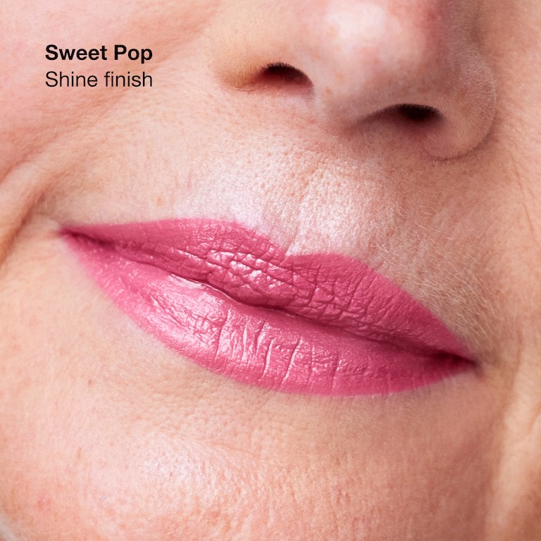 Clinique Pop Longwear Lipstick Shine Sweet Pop - Rossetto a Lunga Tenuta 3.9g con Finitura Lucida