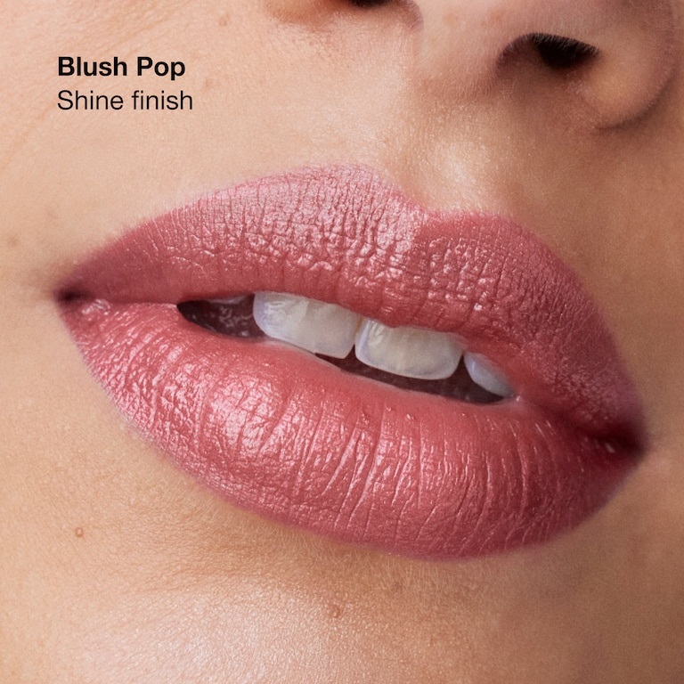 Clinique Pop Longwear Lipstick Shine Blush Pop - Rossetto a Lunga Tenuta 3.9g