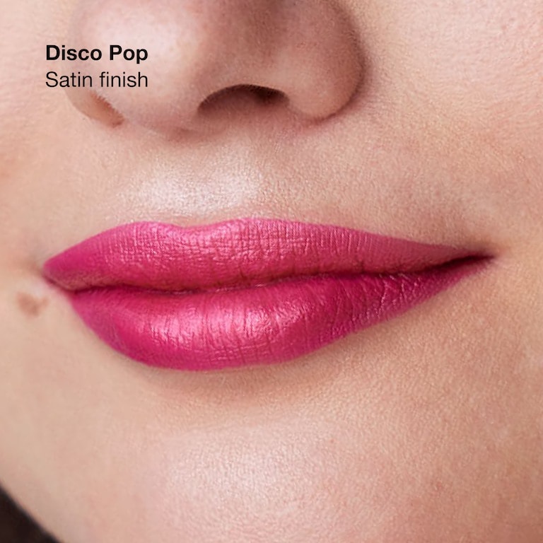 Clinique Pop Longwear Lipstick Satin Disco Pop - Rossetto a Lunga Tenuta 3.9g