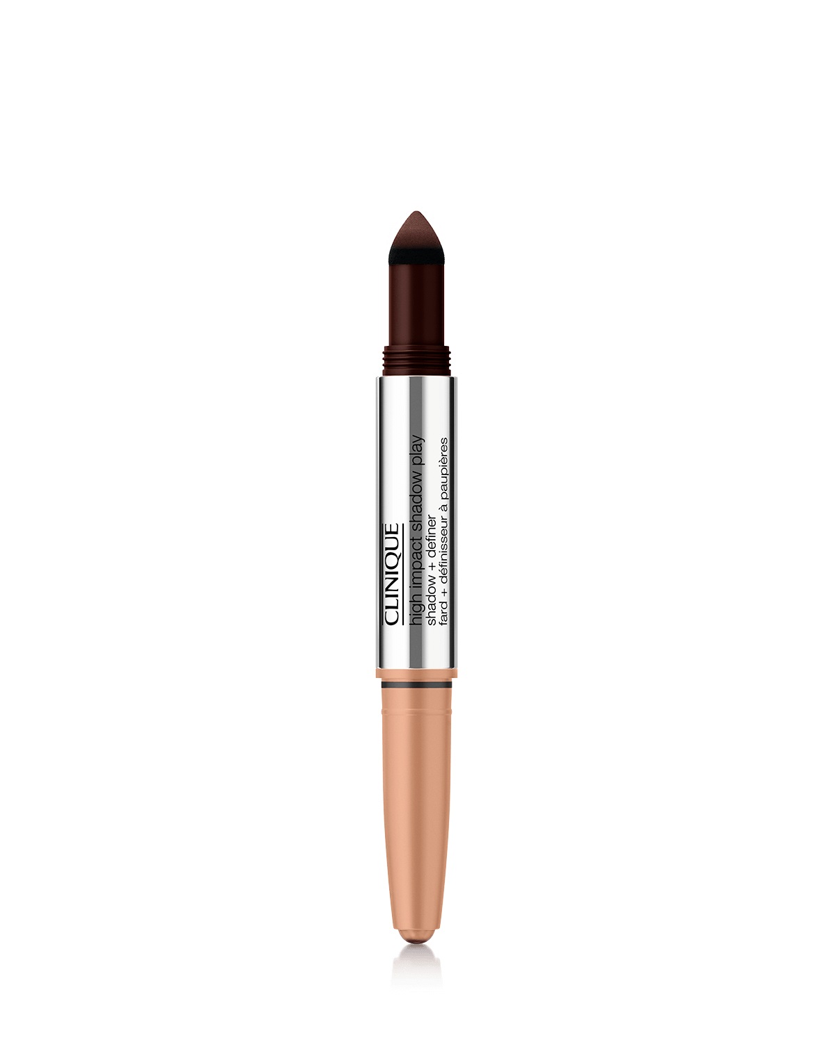 Clinique High Impact Shadow Play™ Shadow Definer 4 ml - Ombretto in Stick e Polvere, Café Au Lait