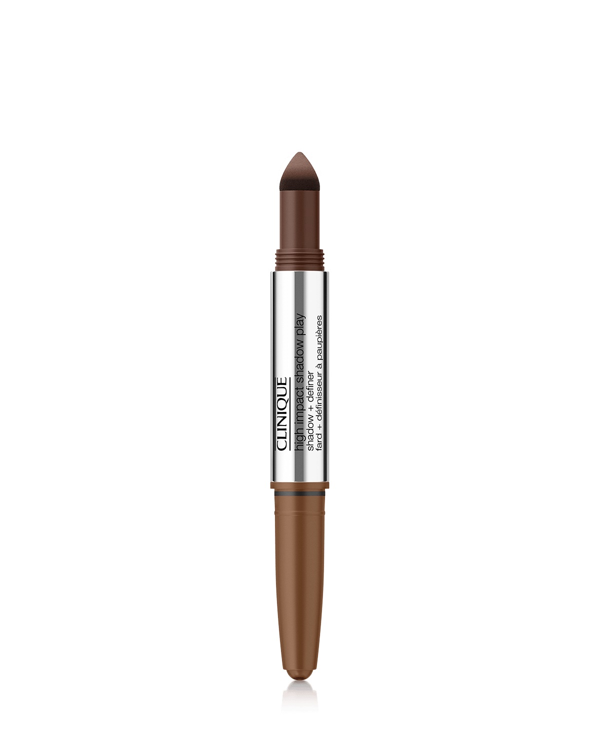 Clinique High Impact Shadow Play™ Shadow Definer 4 ml - Ombretto in Stick e Polvere Rum Cola, Satinato, Opaco, Brillante