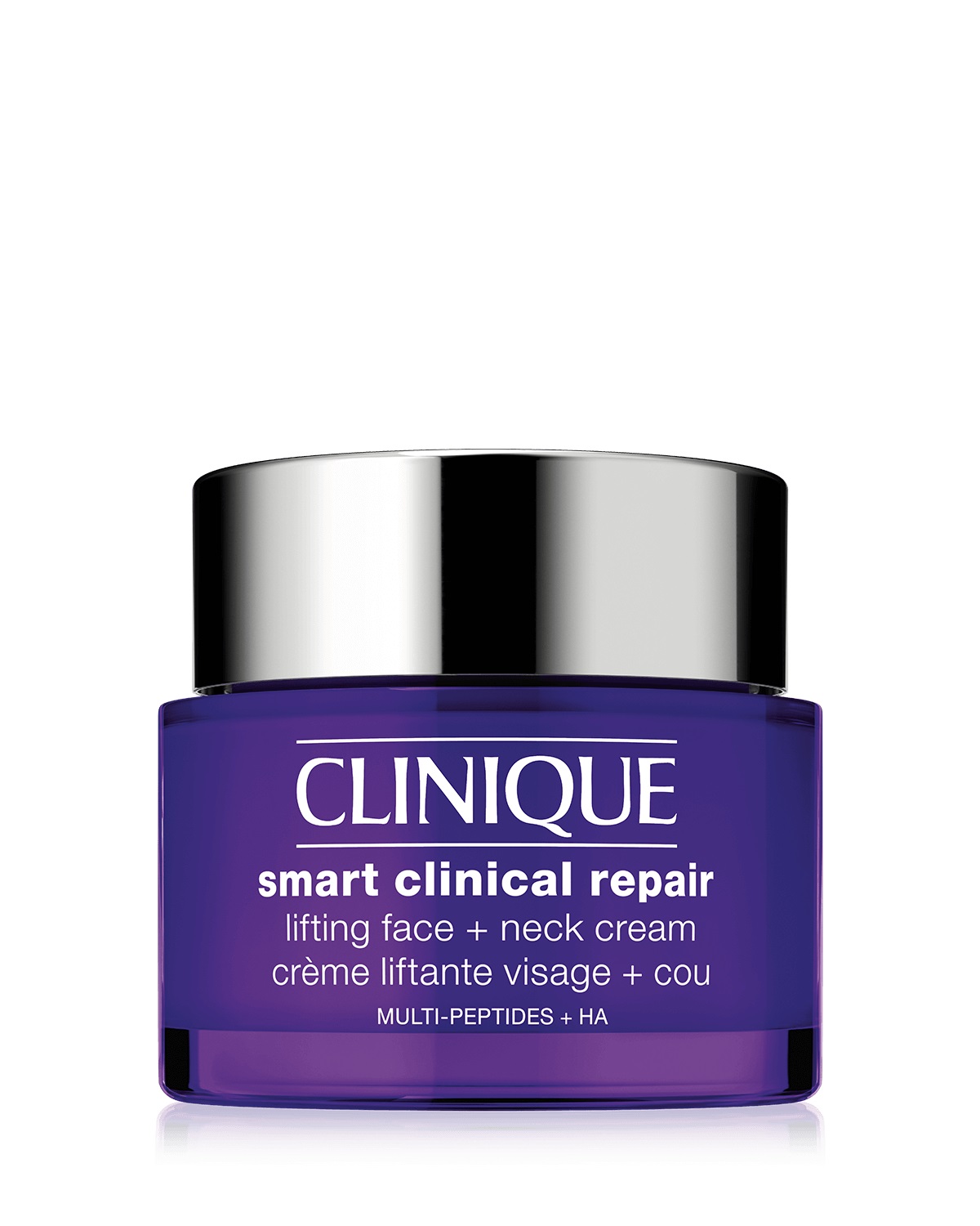 Clinique Smart Clinical Repair Crema Giorno e Notte Lifting per Viso e Collo 75 ml - Idratante Antirughe con Multi-Peptidi e Acido Ialuronico