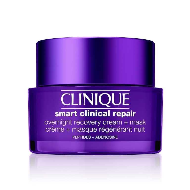 Clinique Smart Clinical Repair™ Crema Maschera Notte 50ml - Trattamento Antietà per Viso e Collo, Riduce Linee e Rughe, Idrata e Ripristina la Barriera Cutanea