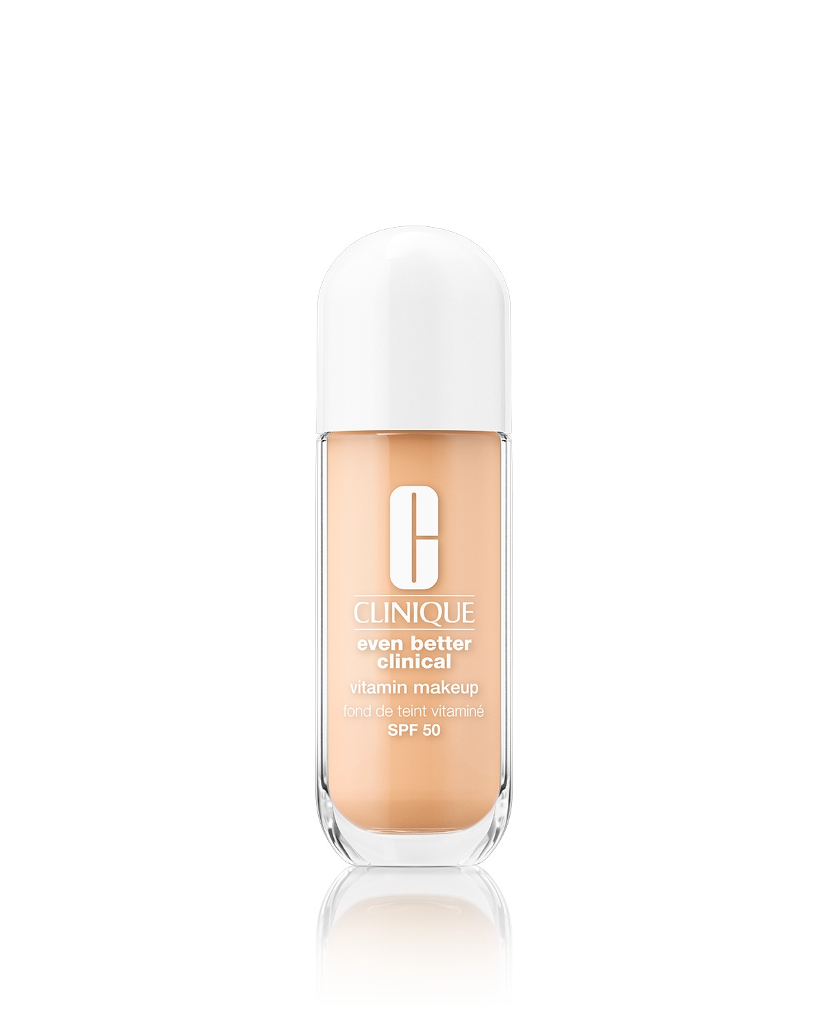 Clinique Even Better Clinical Vitamin Makeup SPF 50 - Fondotinta Leggero con Vitamine e Finish Naturale - Light Warm 1
