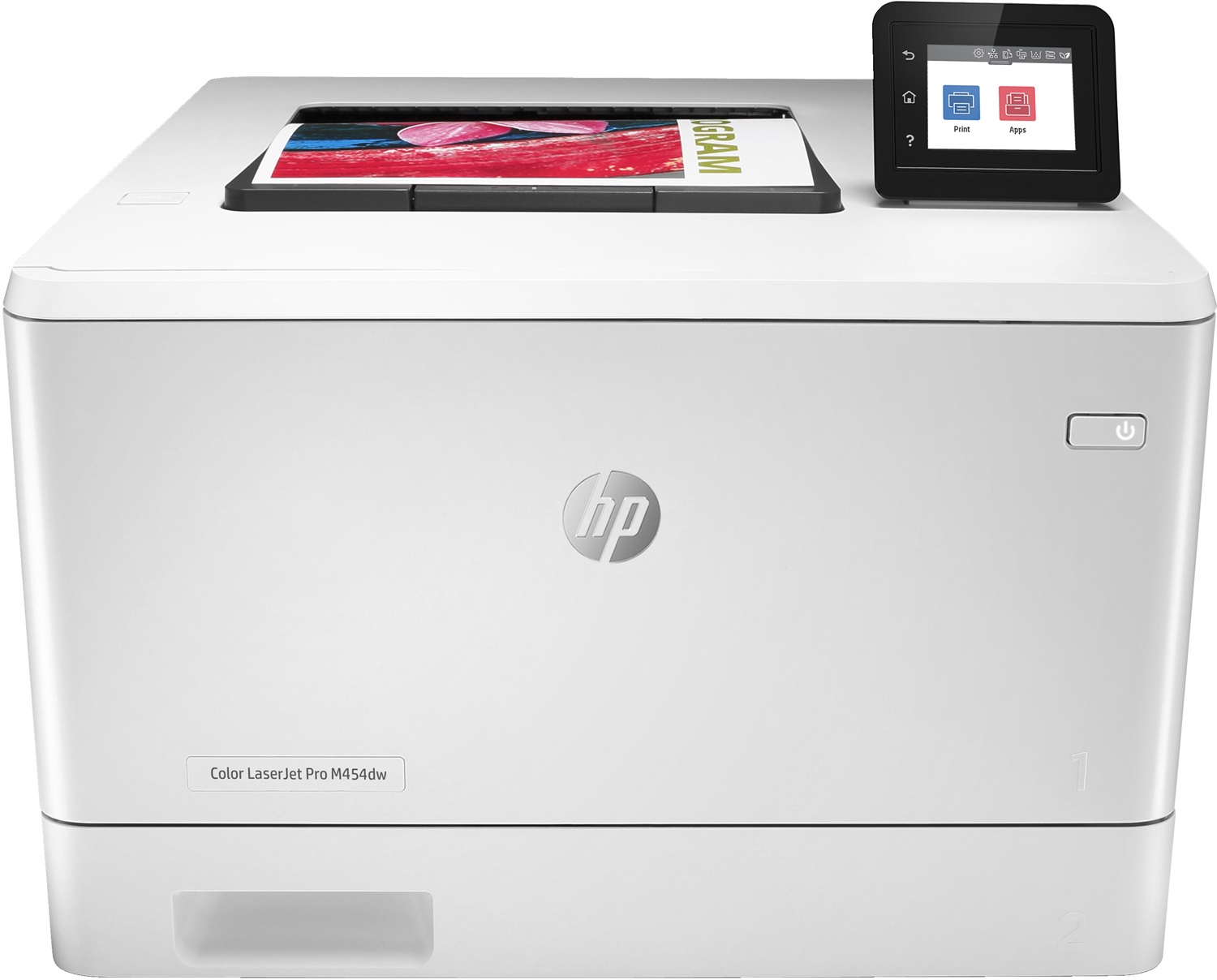 HP Color LaserJet Pro M454dw - Stampante Laser a Colori A4, 600x600 dpi, Wi-Fi, Duplex, Porta USB Frontale
