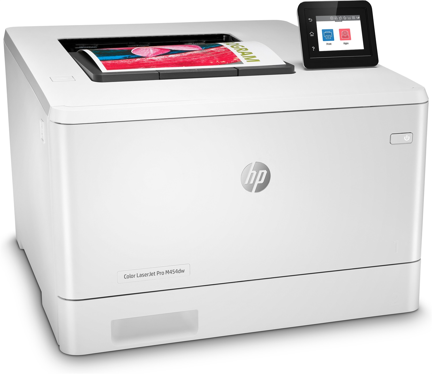 HP Color LaserJet Pro M454dw - Stampante Laser a Colori A4, 600x600 dpi, Wi-Fi, Duplex, Porta USB Frontale
