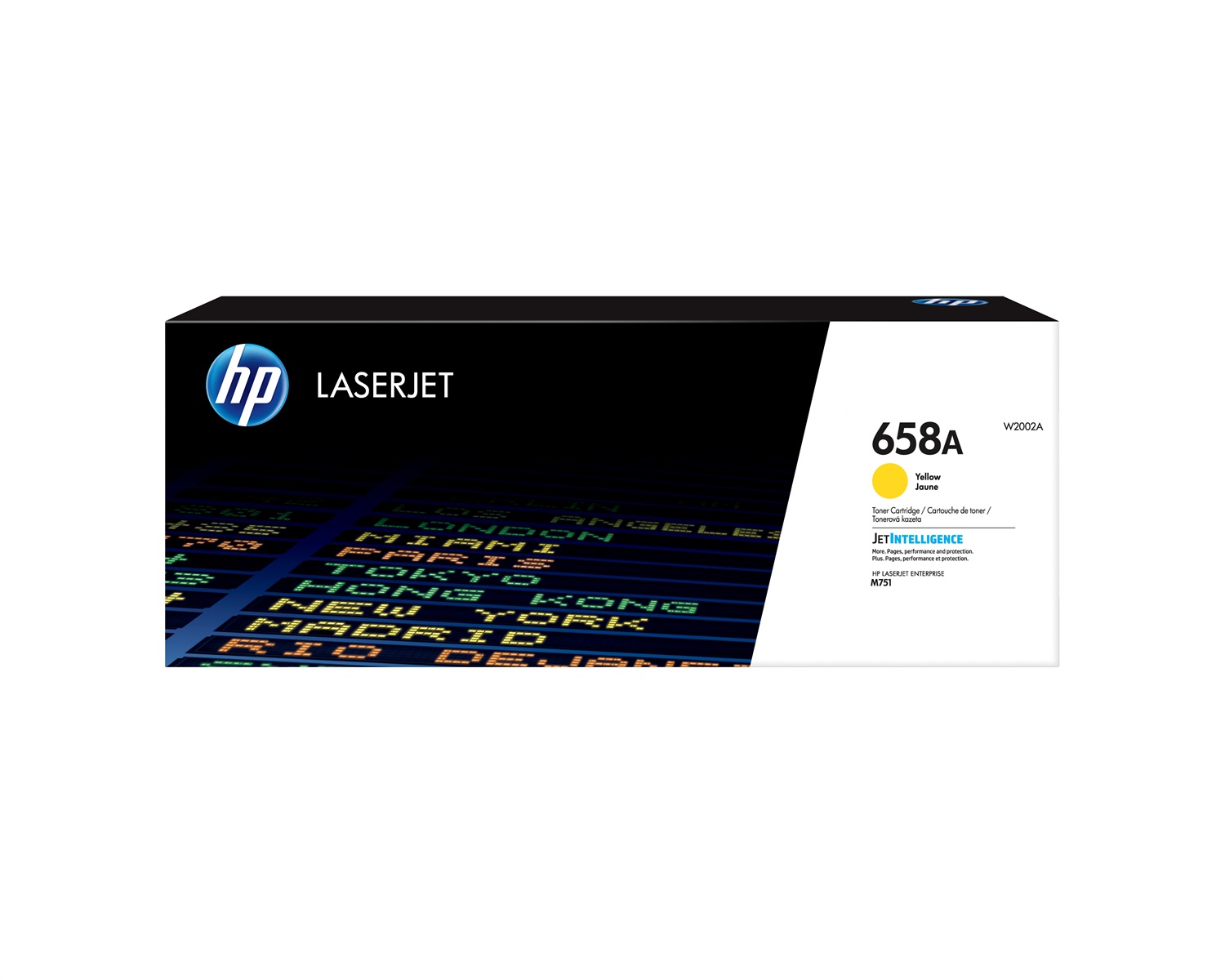 HP Cartuccia toner giallo originale LaserJet 658A W2002A - 6000 pagine, compatibile con Color LaserJet Enterprise M751dn