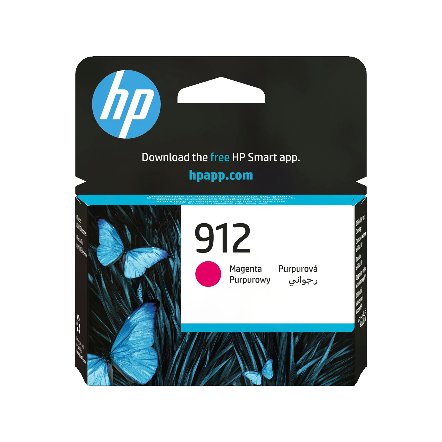 HP Cartuccia di inchiostro Magenta Originale 912 - 3YL78AE, 2,93 ml, 315 pagine, Inchiostro a base di pigmento