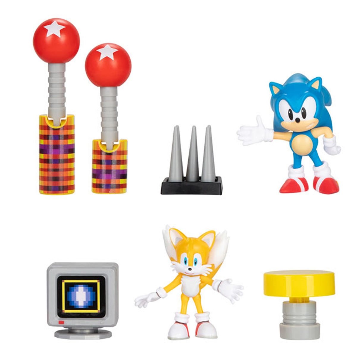 JAKKS Pacific Diorama Set Sonic The Hedgehog - Età 3 anni, Certificato CE