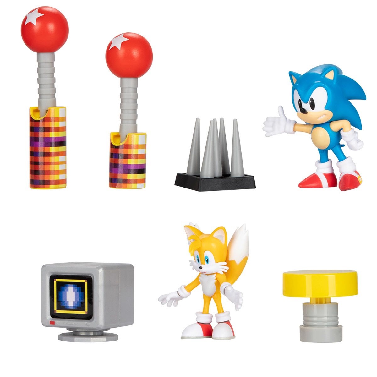 JAKKS Pacific Diorama Set Sonic The Hedgehog - Età 3 anni, Certificato CE