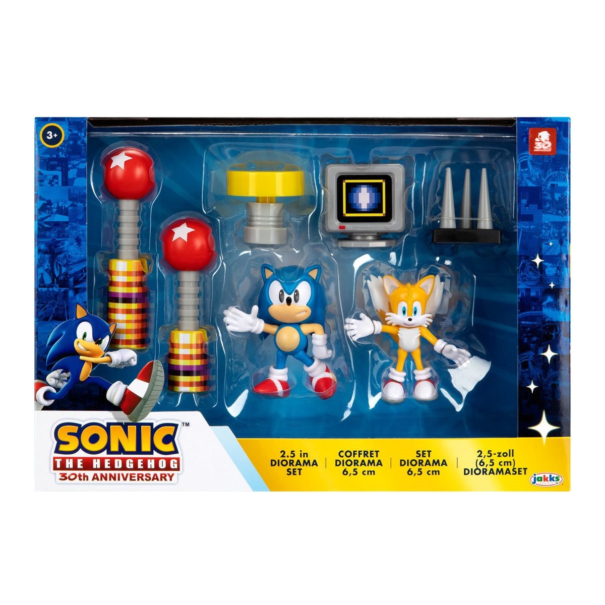 JAKKS Pacific Diorama Set Sonic The Hedgehog - Età 3 anni, Certificato CE