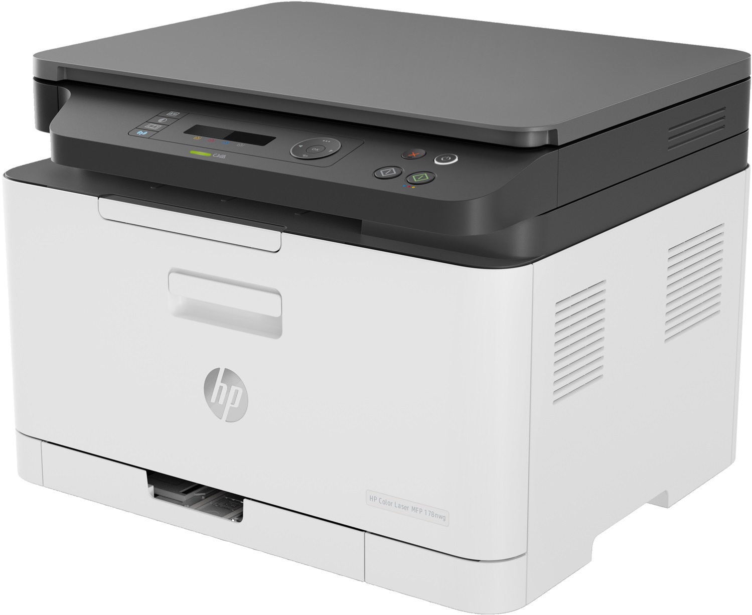 HP Color Laser MFP 178nw - Multifunzione Laser a Colori, Stampa, Copia, Scansione, Risoluzione 600 x 600 DPI, A4, Wi-Fi