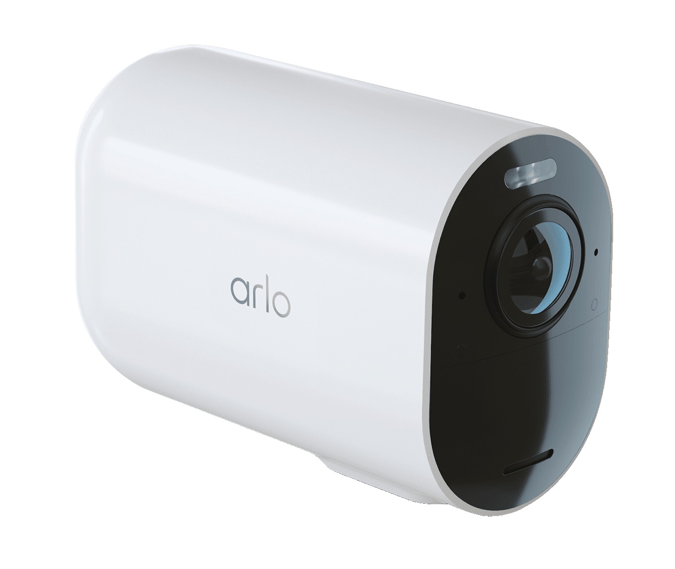 Arlo Ultra 2 XL Telecamera di Sicurezza WiFi Esterno e Interno, 4K, Wireless, con Sirena Allarme, Sensore di Movimento, Audio Bidirezionale, Kit da 2 Telecamere, Bianco