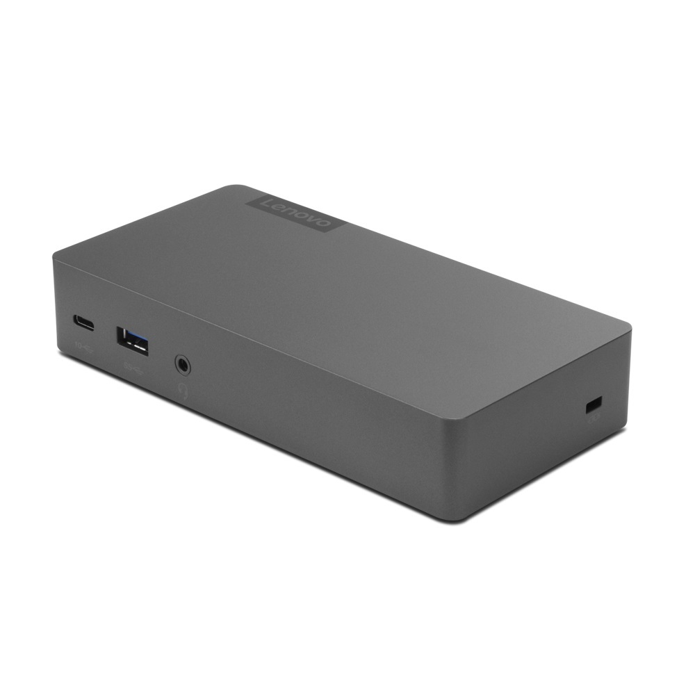 Lenovo Thunderbolt 3 Essential Dock Grigio - Docking Station con Interfaccia Thunderbolt 3, Uscite HDMI, DisplayPort, RJ-45 e USB 3.2, 65W