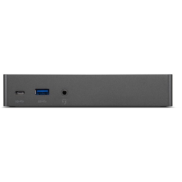 Lenovo Thunderbolt 3 Essential Dock Grigio - Docking Station con Interfaccia Thunderbolt 3, Uscite HDMI, DisplayPort, RJ-45 e USB 3.2, 65W