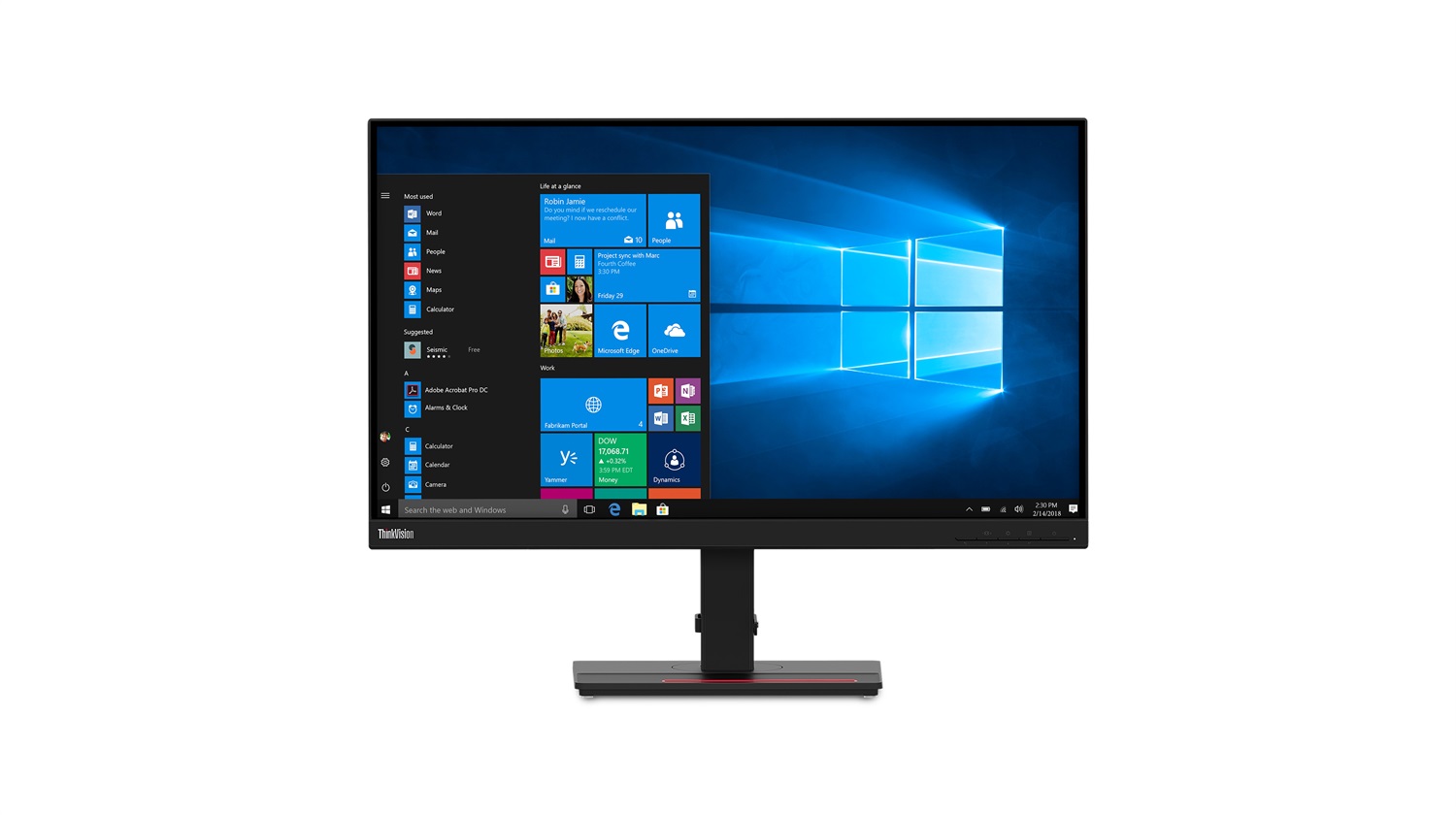 Lenovo ThinkVision T27q-20 Monitor 27