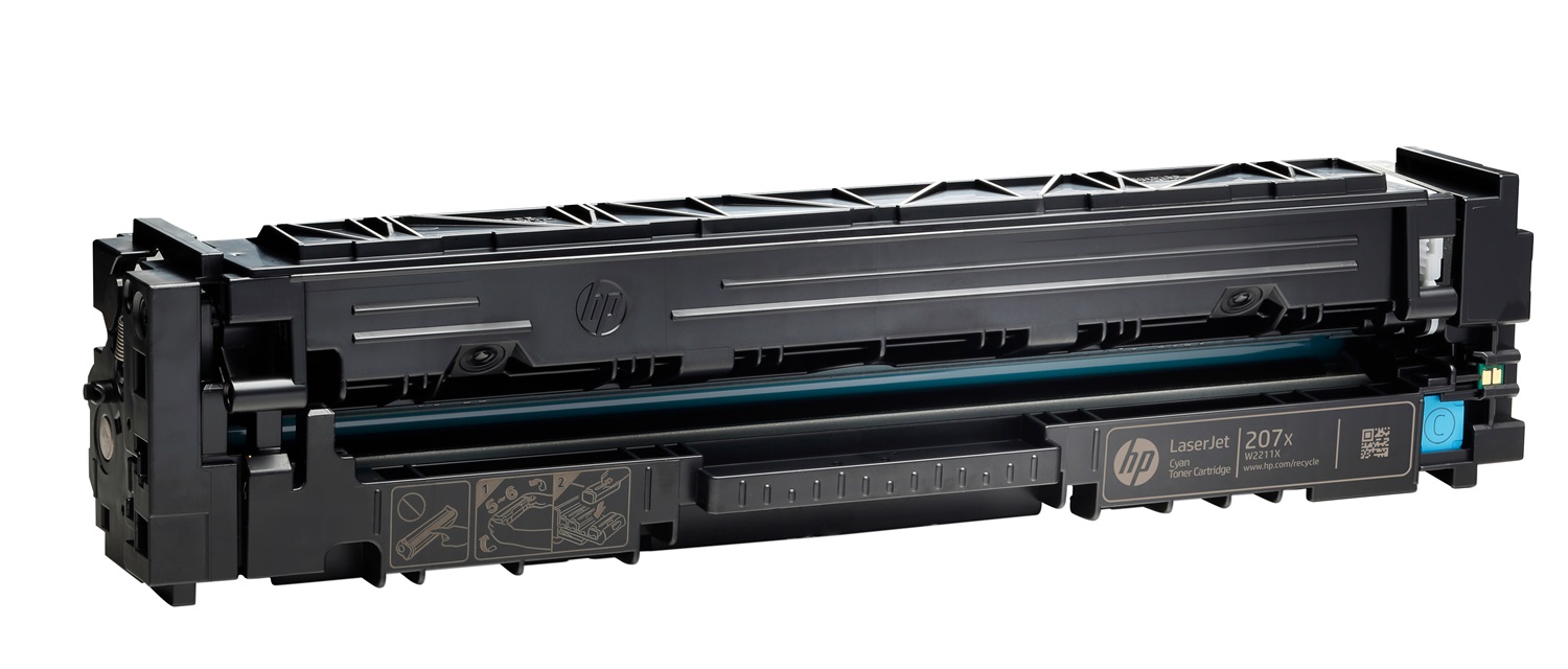 HP Cartuccia toner ciano originale W2211X 207X ad alta capacità - 2450 pagine
