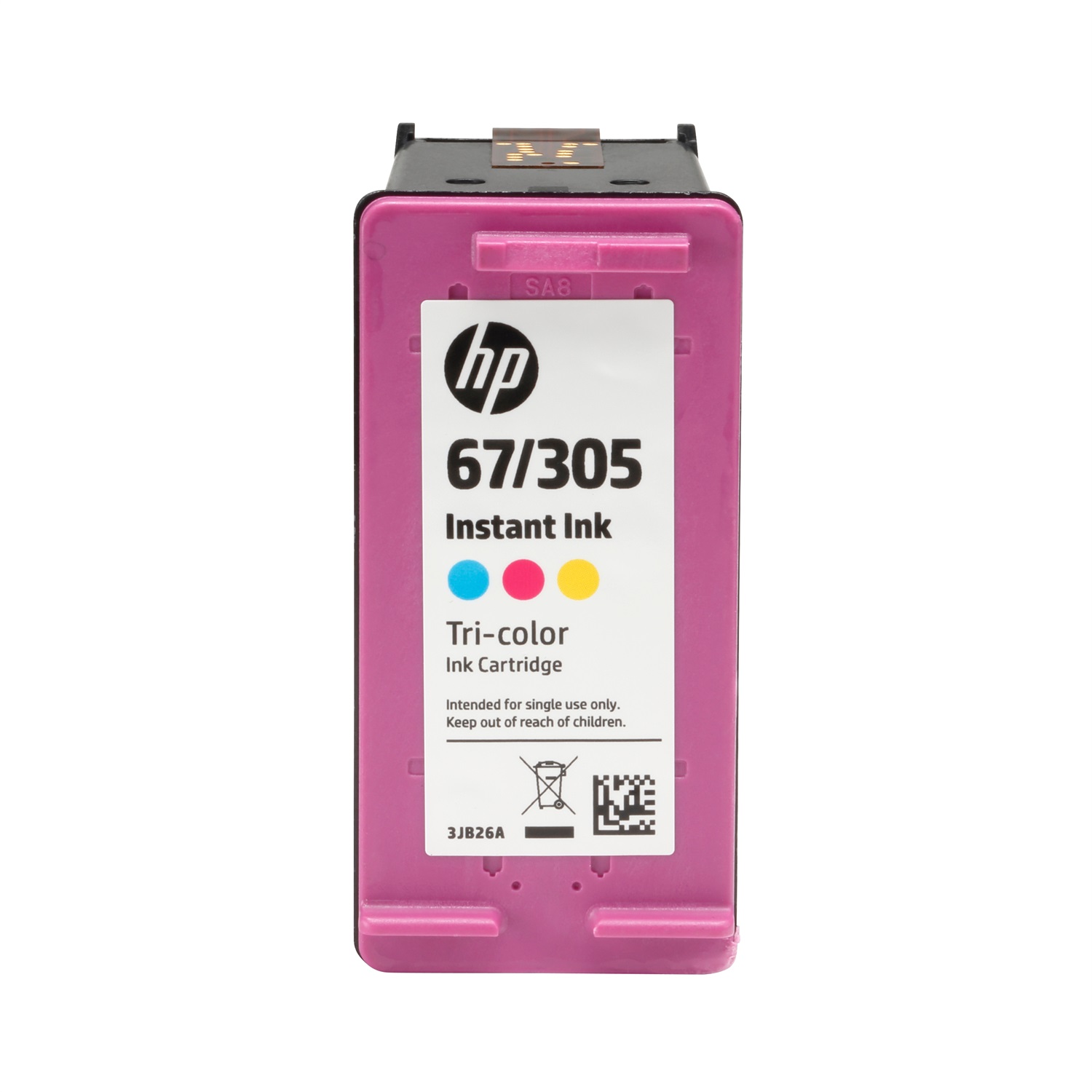 HP Cartuccia di inchiostro nero originale 305 (3YM61AE) - Resa standard, Inchiostro a base di pigmento, 2 ml, 120 pagine, Compatibile con stampanti DeskJet e Envy