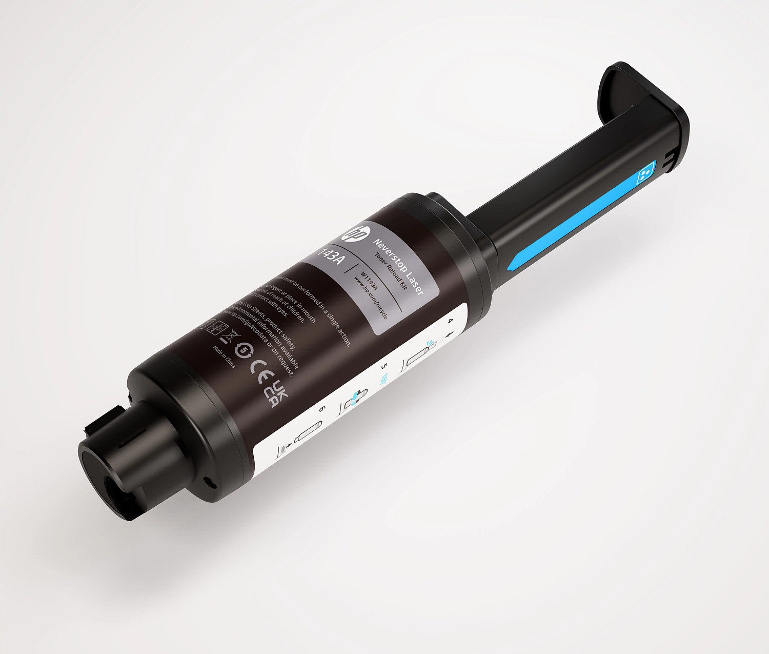 HP Kit Ricarica Toner Nero Originale Neverstop 143A W1143A - 2500 Pagine, Compatibile con Neverstop Laser 1001nw, MFP 1201n, MFP 1202nw