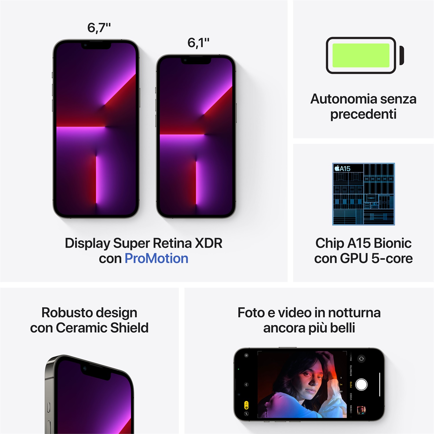Apple iPhone 13 Pro Max 17 cm (6.7