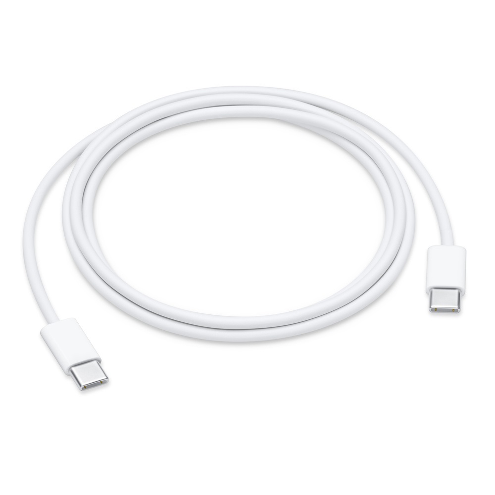 Apple Cavo di Ricarica USB-C 1m - Connettori USB-C, Sincronizzazione Dati, Bianco