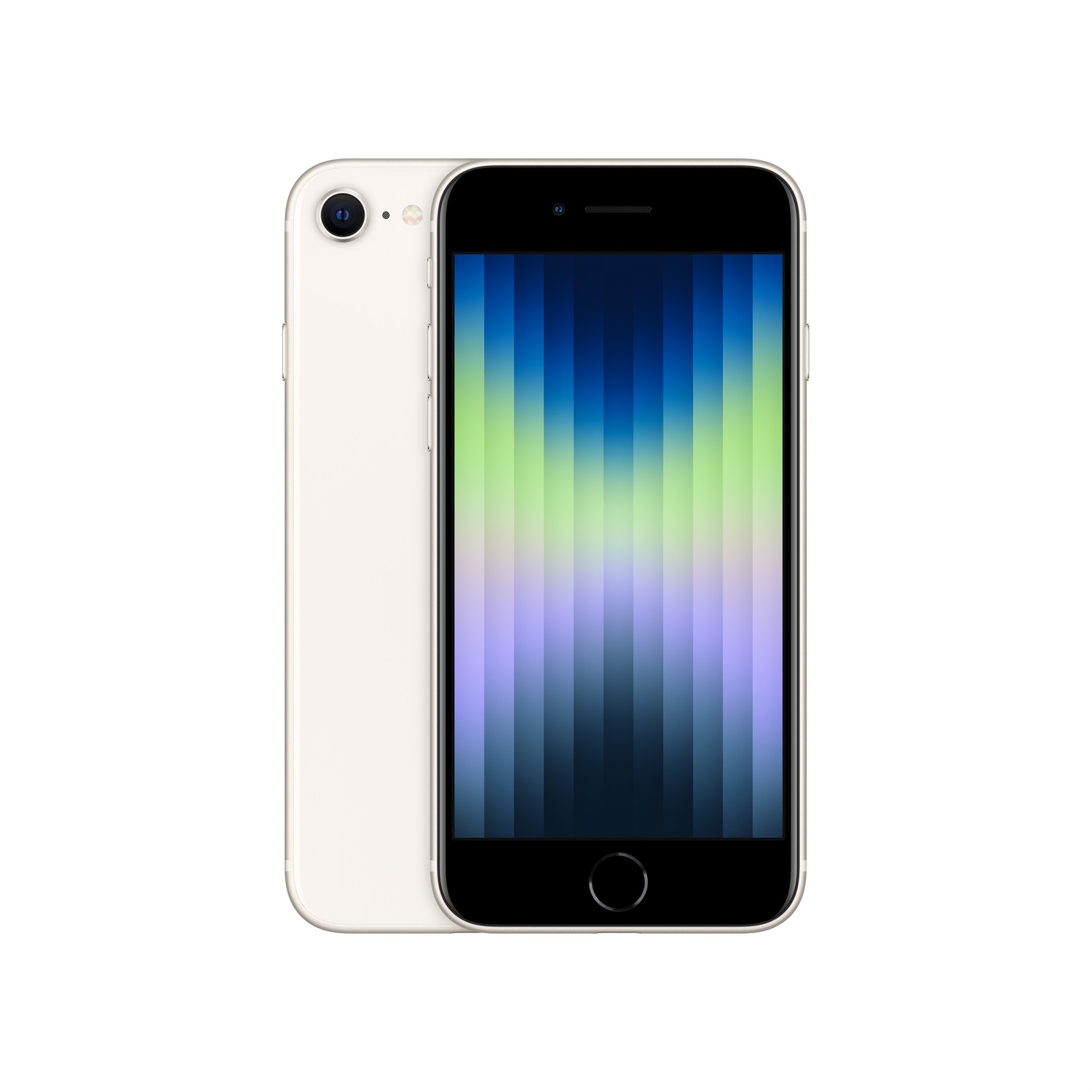 Apple iPhone SE 3a Generazione 5G 2022 - 128 GB Starlight, Display 4.7
