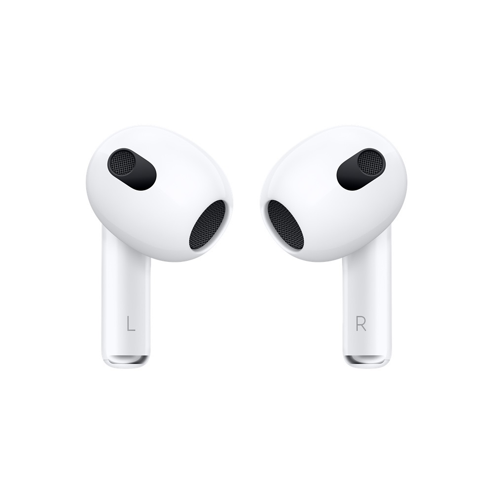 Apple AirPods (terza generazione) - Auricolari True Wireless con Custodia di Ricarica Lightning, Audio Spaziale, Bianco