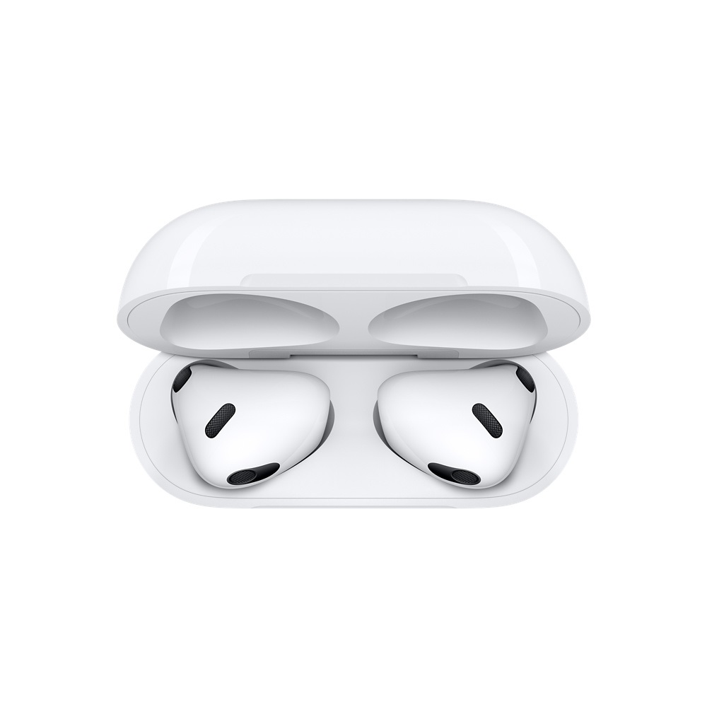 Apple AirPods (terza generazione) - Auricolari True Wireless con Custodia di Ricarica Lightning, Audio Spaziale, Bianco