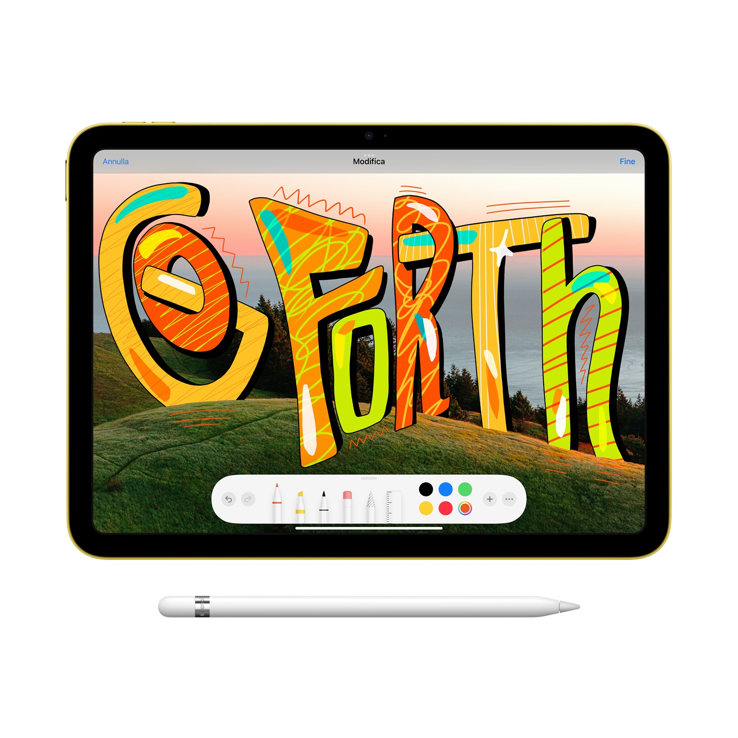 Apple iPad 10.9 (2022) 64GB Wi-Fi 6 Argento - A14 Bionic, iPadOS 16, Display Liquid Retina