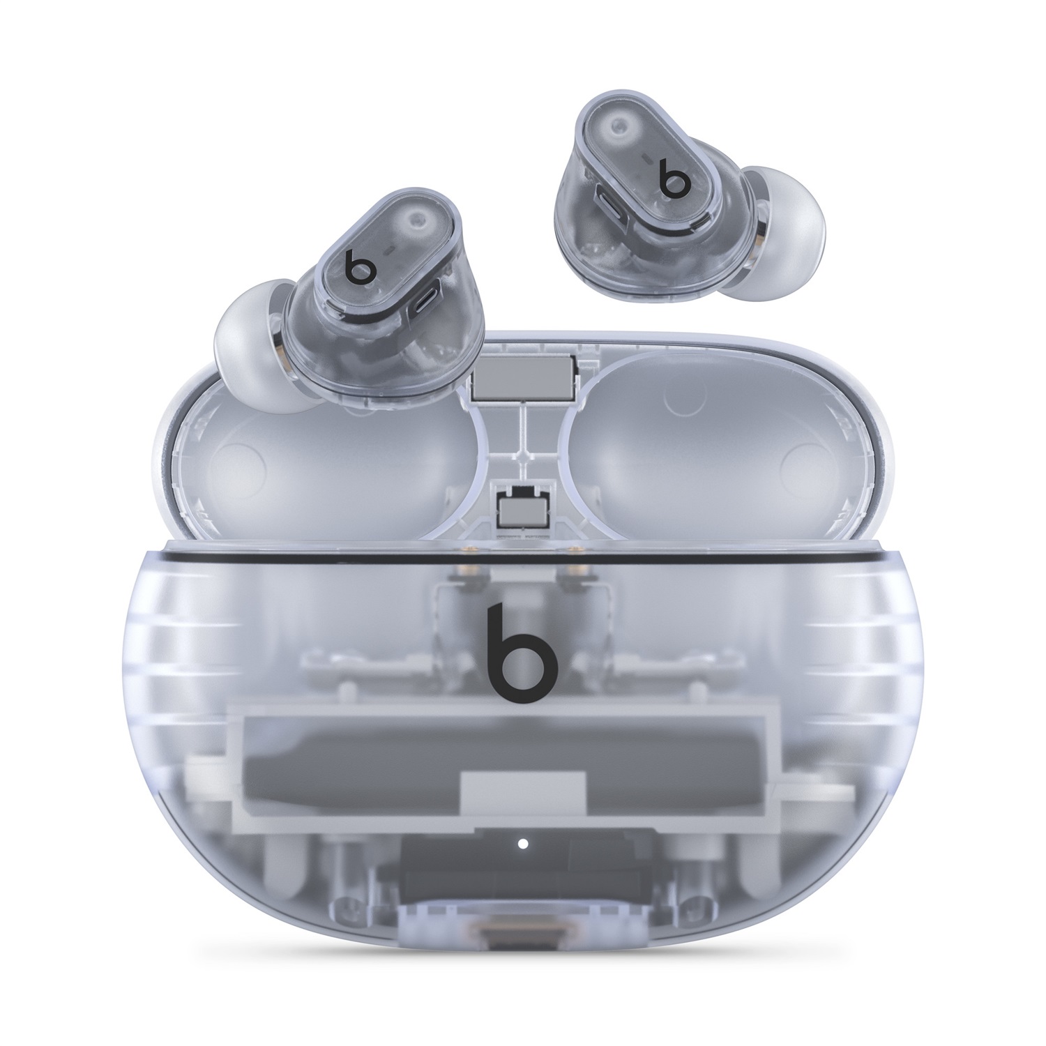 Beats by Dr. Dre Beats Studio Buds | Auricolari True Wireless con Cancellazione del Rumore, Compatibilità Apple e Android, Microfono Incorporato, Resistenti al Sudore - Trasparente
