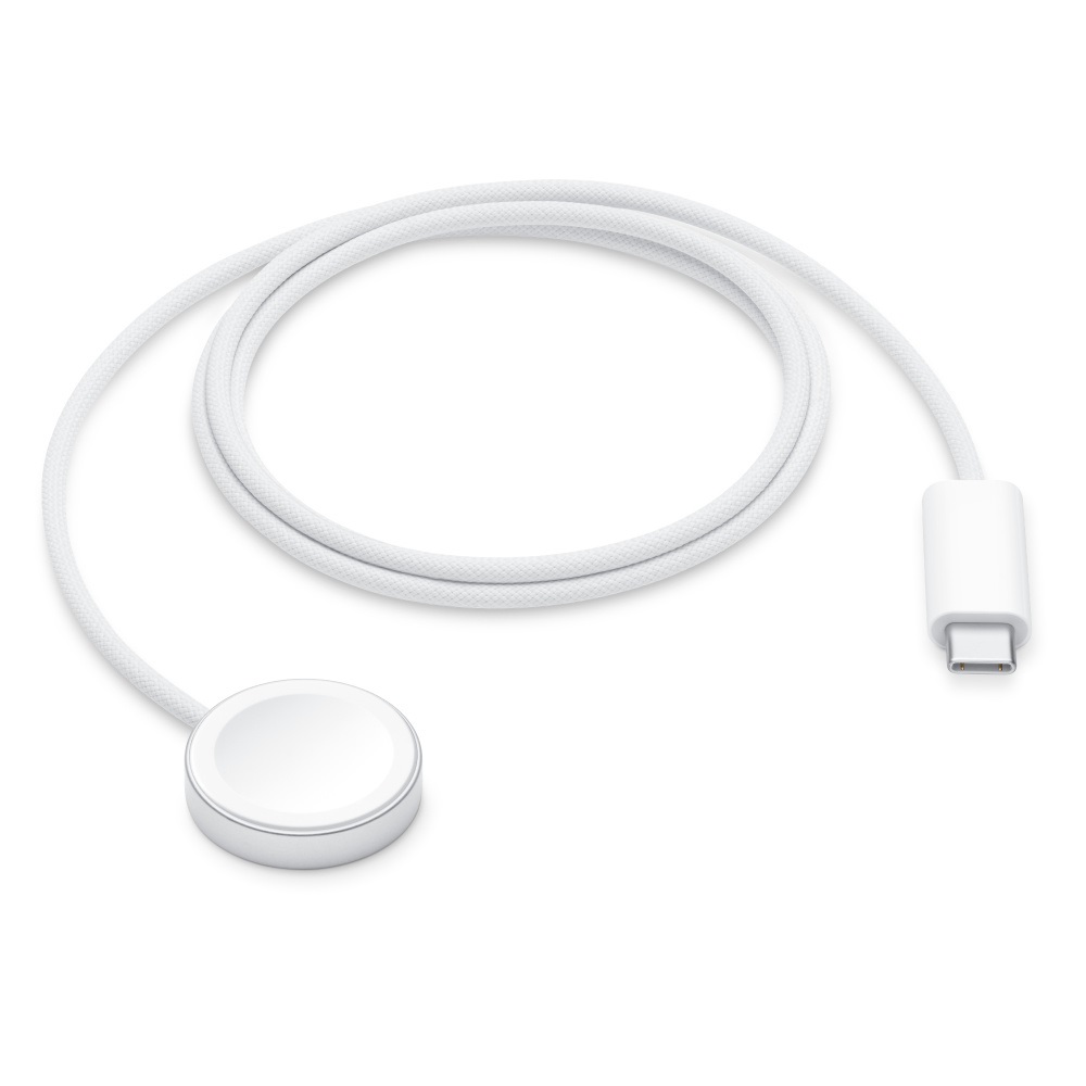 Apple Cavo Magnetico USB-C per Ricarica Rapida Apple Watch - 1m, Bianco, Carica Wireless