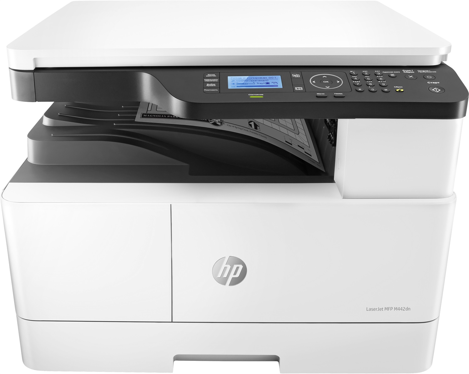 HP LaserJet MFP M442dn Multifunzione Laser A3 1200 x 1200 DPI 24 ppm, Stampa, Copia, Scansione, Fronte/Retro Automatico, Rete Ethernet