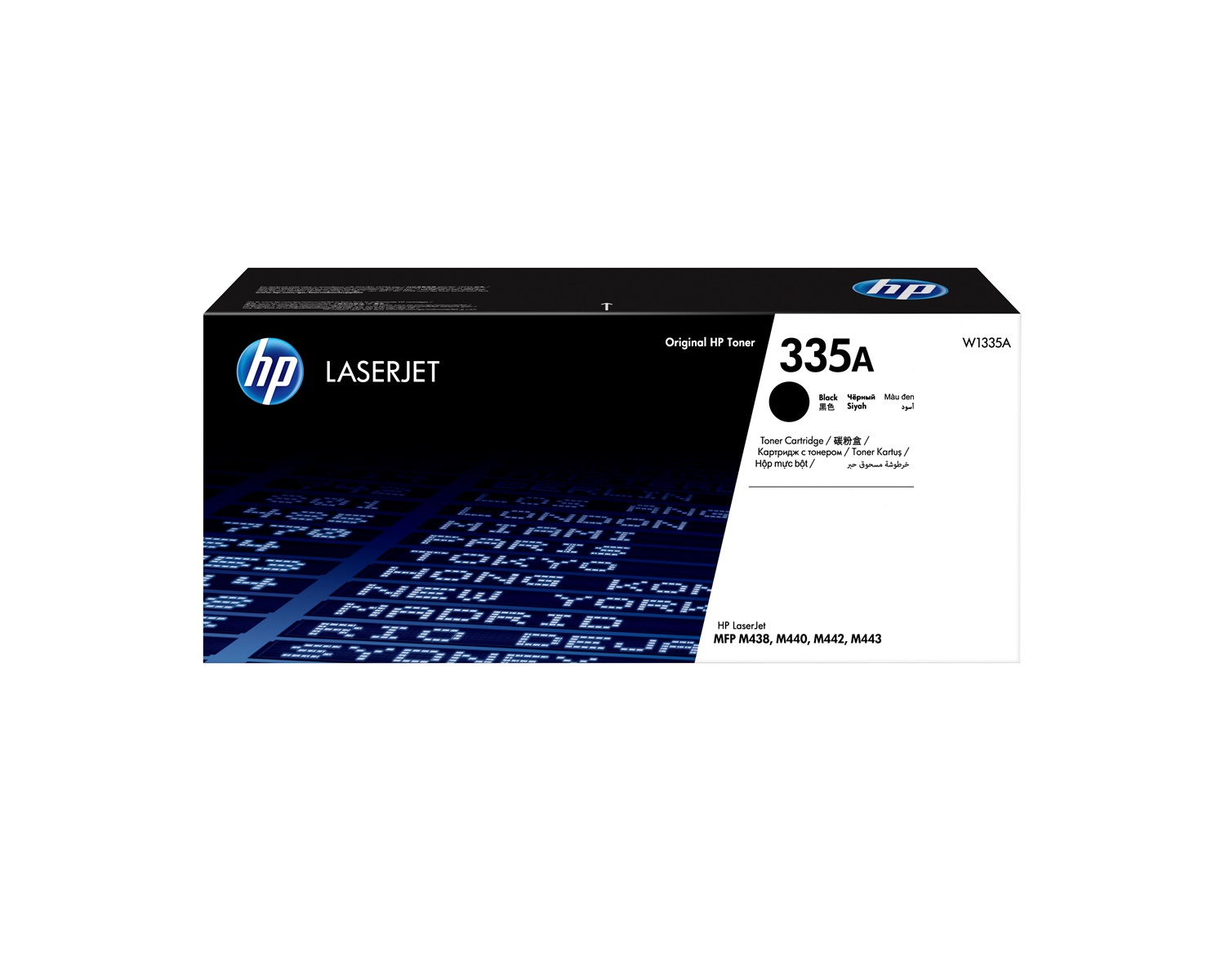 HP Cartuccia Toner Nero Originale LaserJet 335A W1335A - 7400 Pagine, Compatibile con M438n, M442dn, M443nda