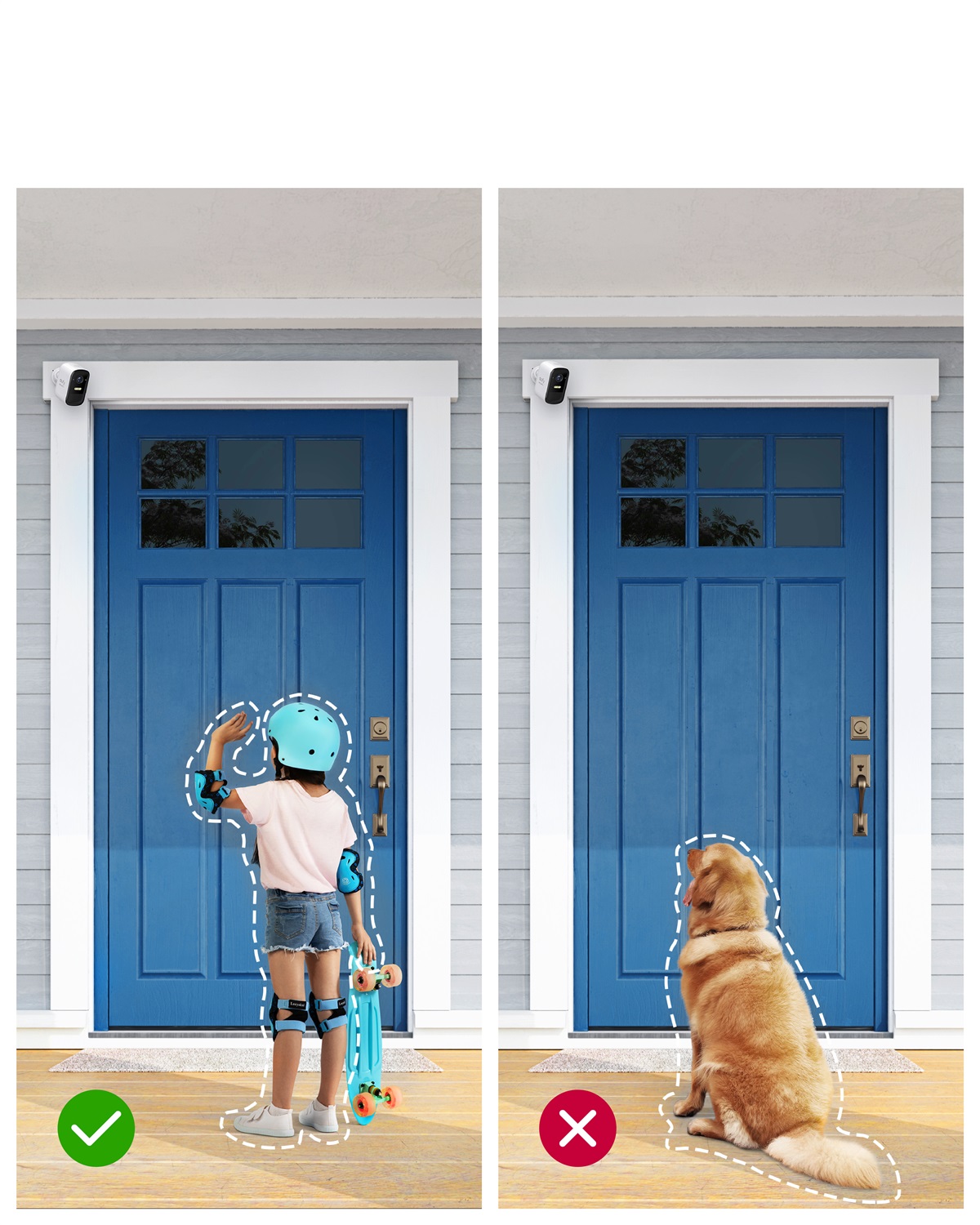 Eufy eufyCam 2C Telecamera di Sicurezza Wireless 1080p con HomeBase 2 per Interno ed Esterno - Montaggio a Parete, Colore Bianco