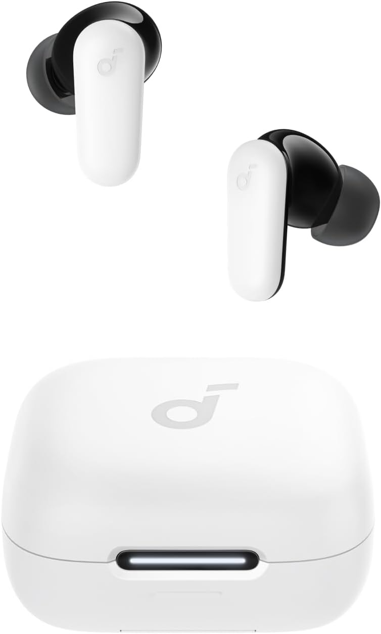 Anker Soundcore P30i - Cuffie in-ear True Wireless con cancellazione del rumore, Bluetooth 5.4, IP54 e custodia di ricarica 2 in 1