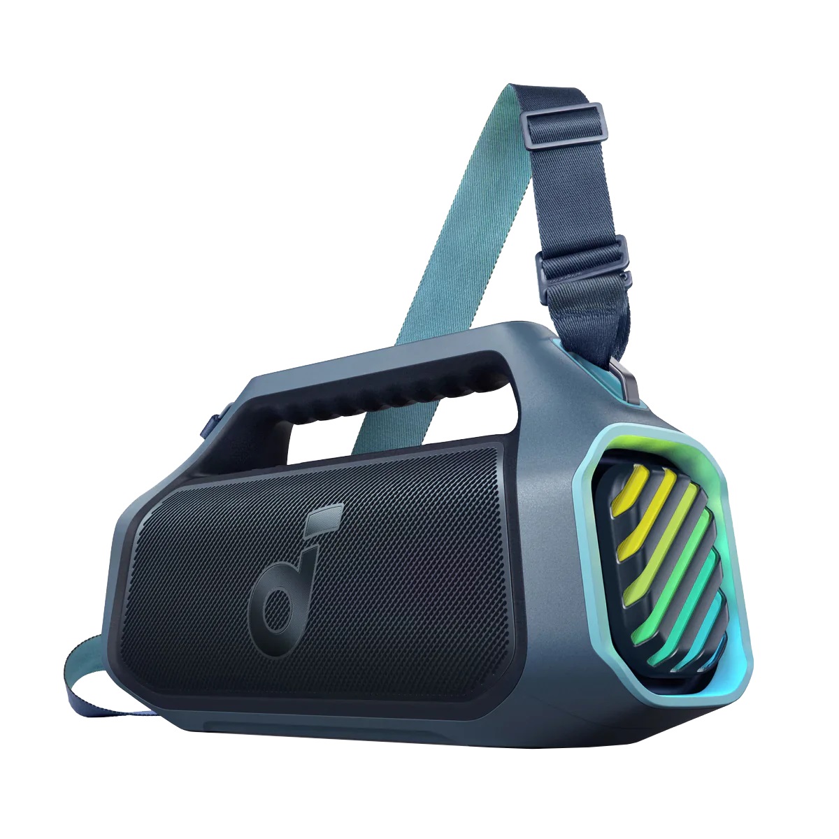 Soundcore Boom 2 Plus - Cassa Bluetooth Potente per Esterni con 140W, BassUp 2.0, Bluetooth 5.3, 20 Ore di Riproduzione e Impermeabilità IPX7