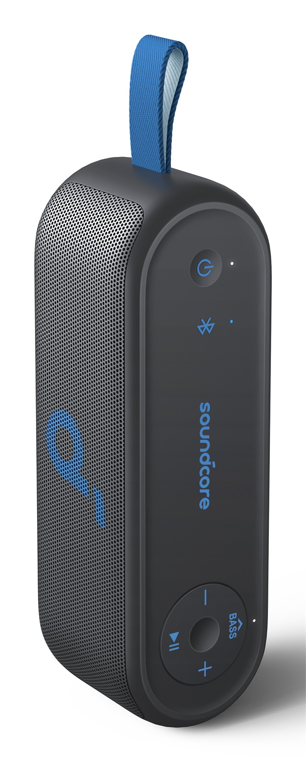 Anker Soundcore Select 3 Altoparlante Bluetooth Portatile Stereo 16W con Modalità BassUp, Impermeabile IPX7 e Durata Batteria di 20 Ore